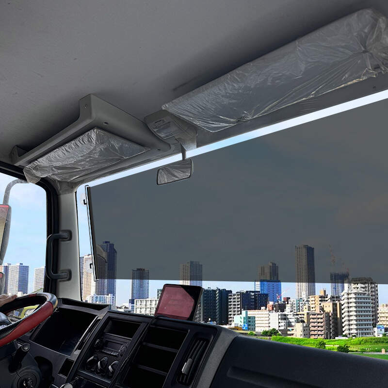 Roll-Up Sun Shade for Car, Car Window Roller Blinds, Rear Window Roller Sunshade