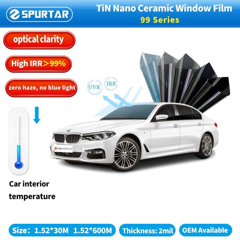 Spurtar HD Ultra TiN Nano Ceramic Window Film QMB99 Series